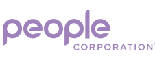Extended health insurance provider logo in its company colour