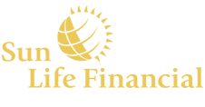 Extended health insurance provider logo in its company colour
